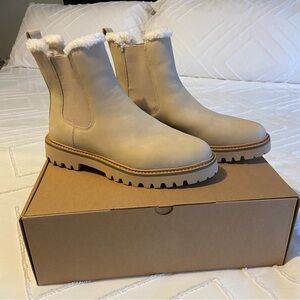 J Crew Lug Sole Chelsea Boots